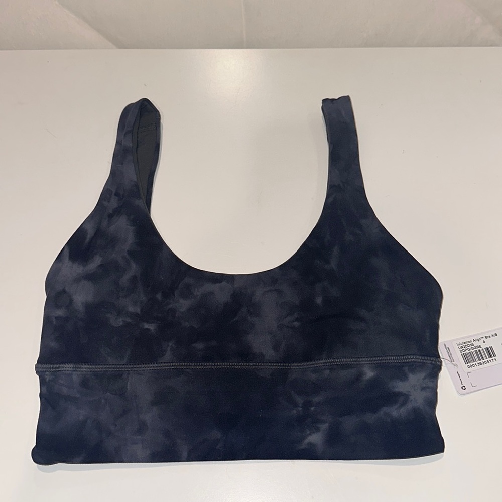 Navy blue align bra